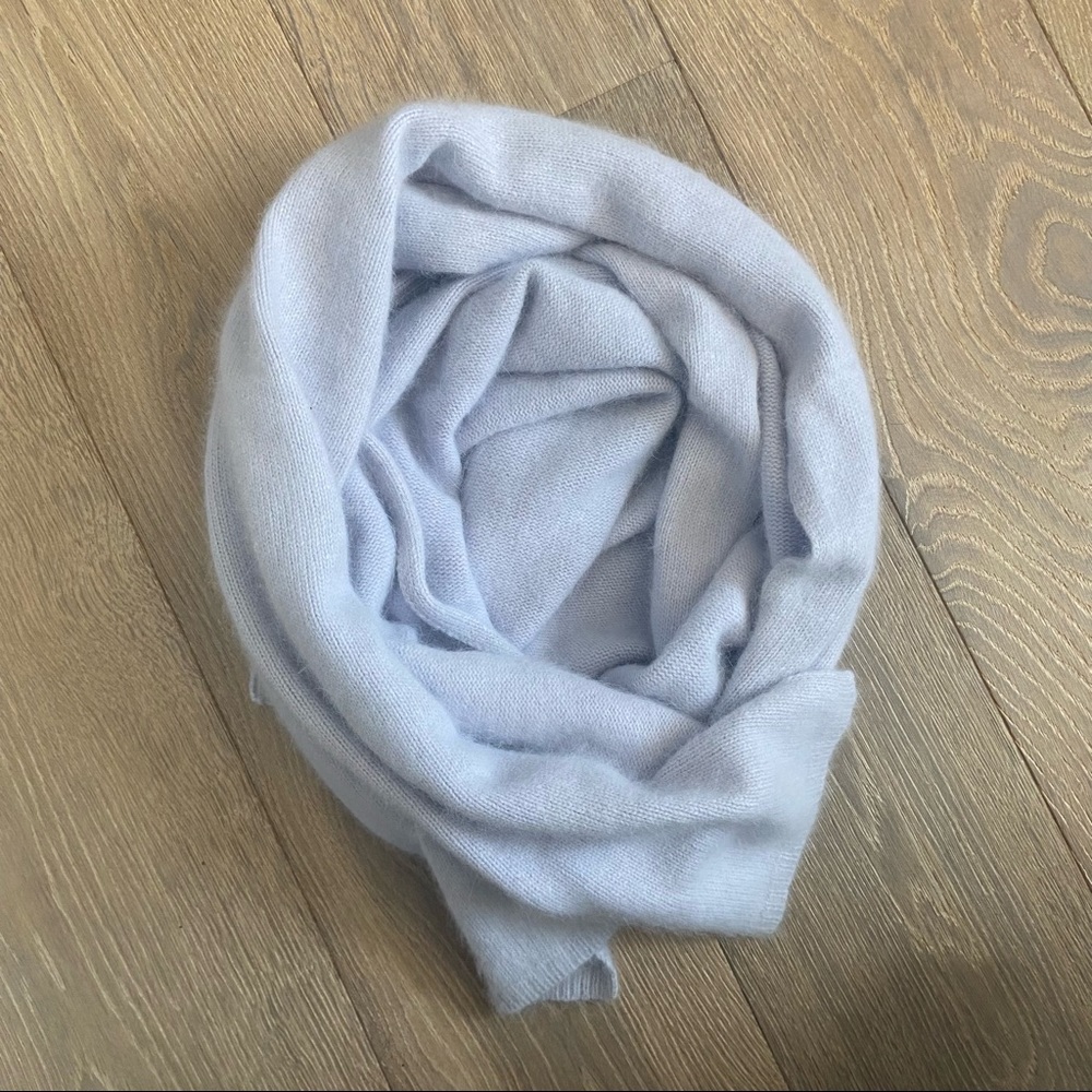 Bebe | Lilac Angora Scarf